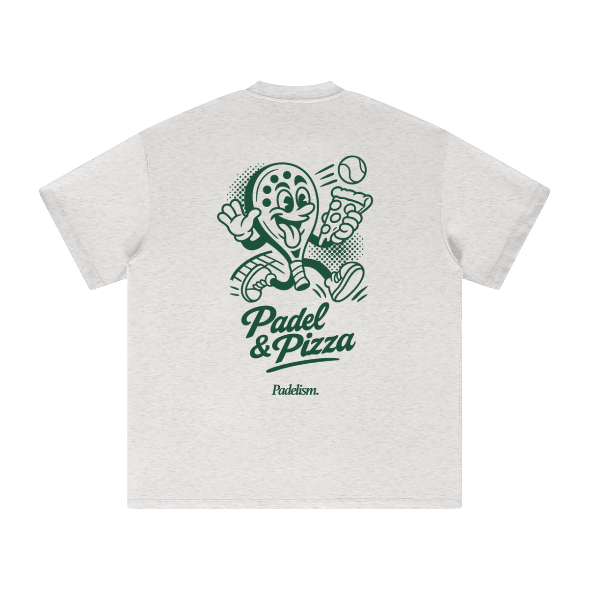 Padel & Pizza - Heavyweight T-Shirt